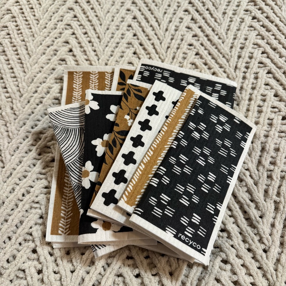 🔴 3 for $10 RECYCO Swedish Dishcloths for Kitchen